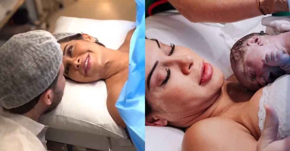 Em meio ao puerpério, Maíra Cardi usou as redes sociais para compartilhar detalhes sobre o parto da filha Eloah. | Foto: Redes Sociais