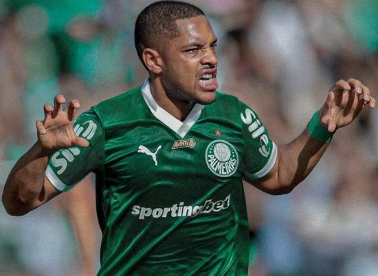 Vitor Roque Pelo Palmeiras Foto Arte Palmeiras