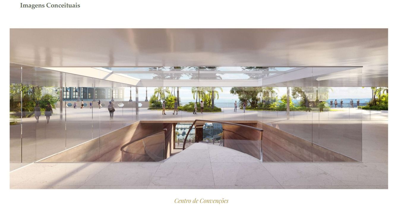 Projeto do centro de convenções do Centro Histórico | Foto: divulgação