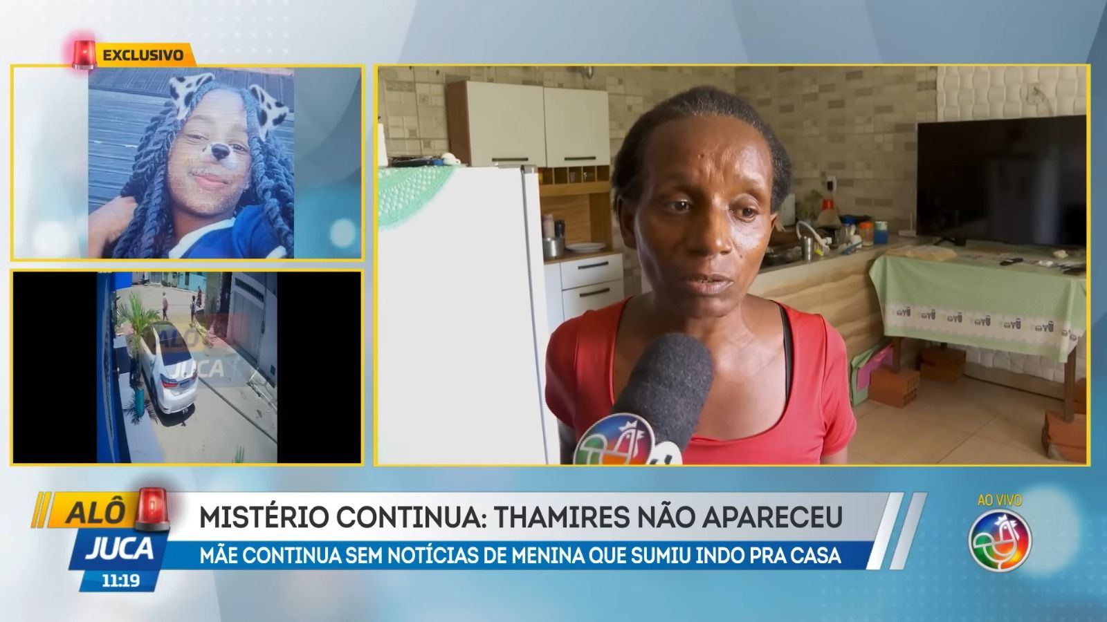 De acordo com a fam&iacute;lia, Thamires sofre de problemas card&iacute;acos e precisa de acompanhamento m&eacute;dico. | Foto: Reprodu&ccedil;&atilde;o/Al&ocirc; Juca
