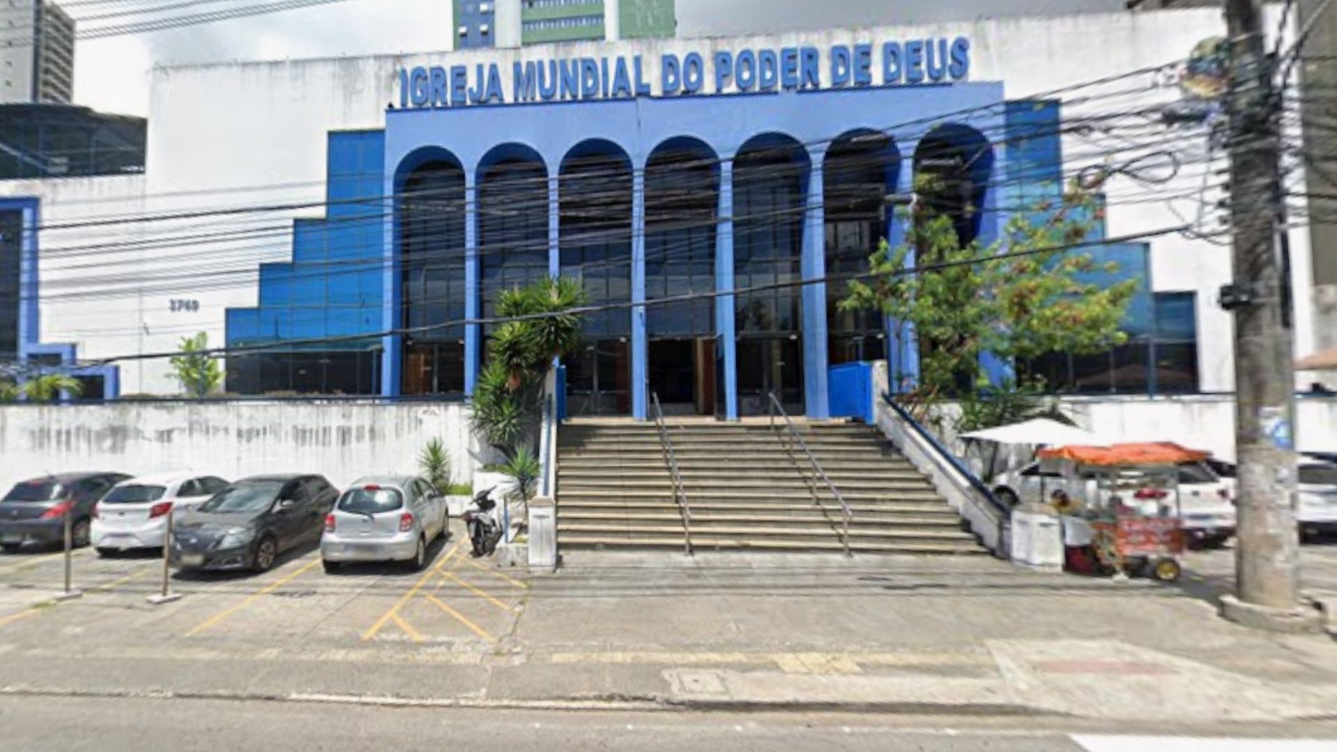 Casal &eacute; morto a tiros ap&oacute;s fugir para se proteger em igreja em Salvador. Foto: Google Street View