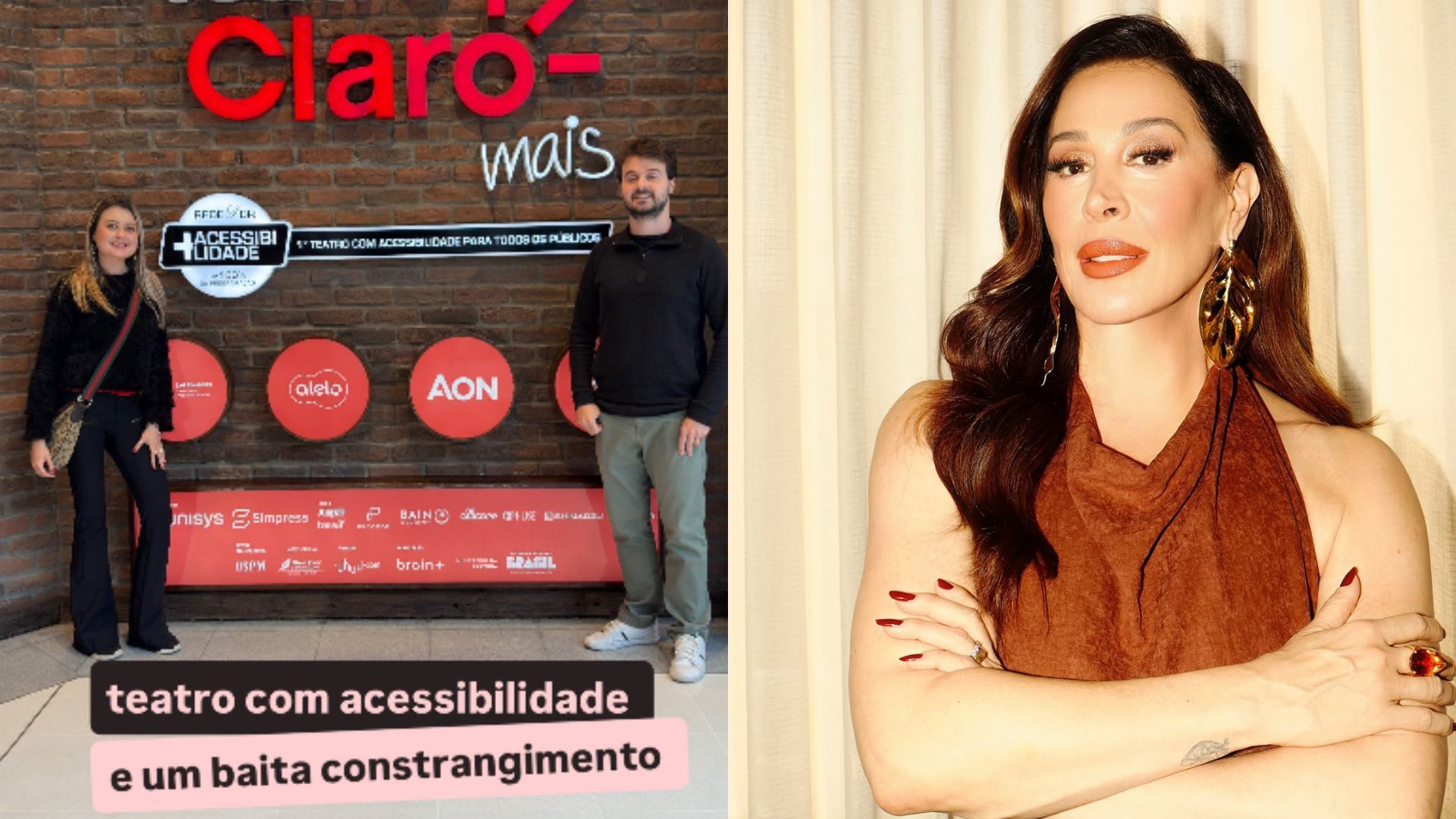 Influenciador explicou situação com Cláudia Raia nas redes sociais | Fotos: reprodução/Instagram e Whagner Duarte