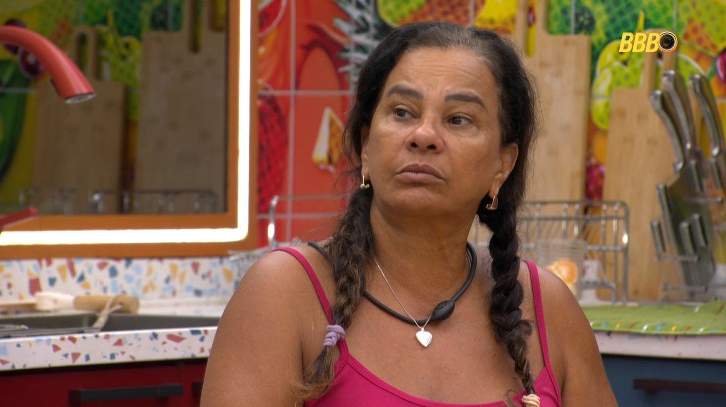 Durante a conversa, Solange Couto tamb&eacute;m criticou duas advers&aacute;rias. | Foto: Gshow
