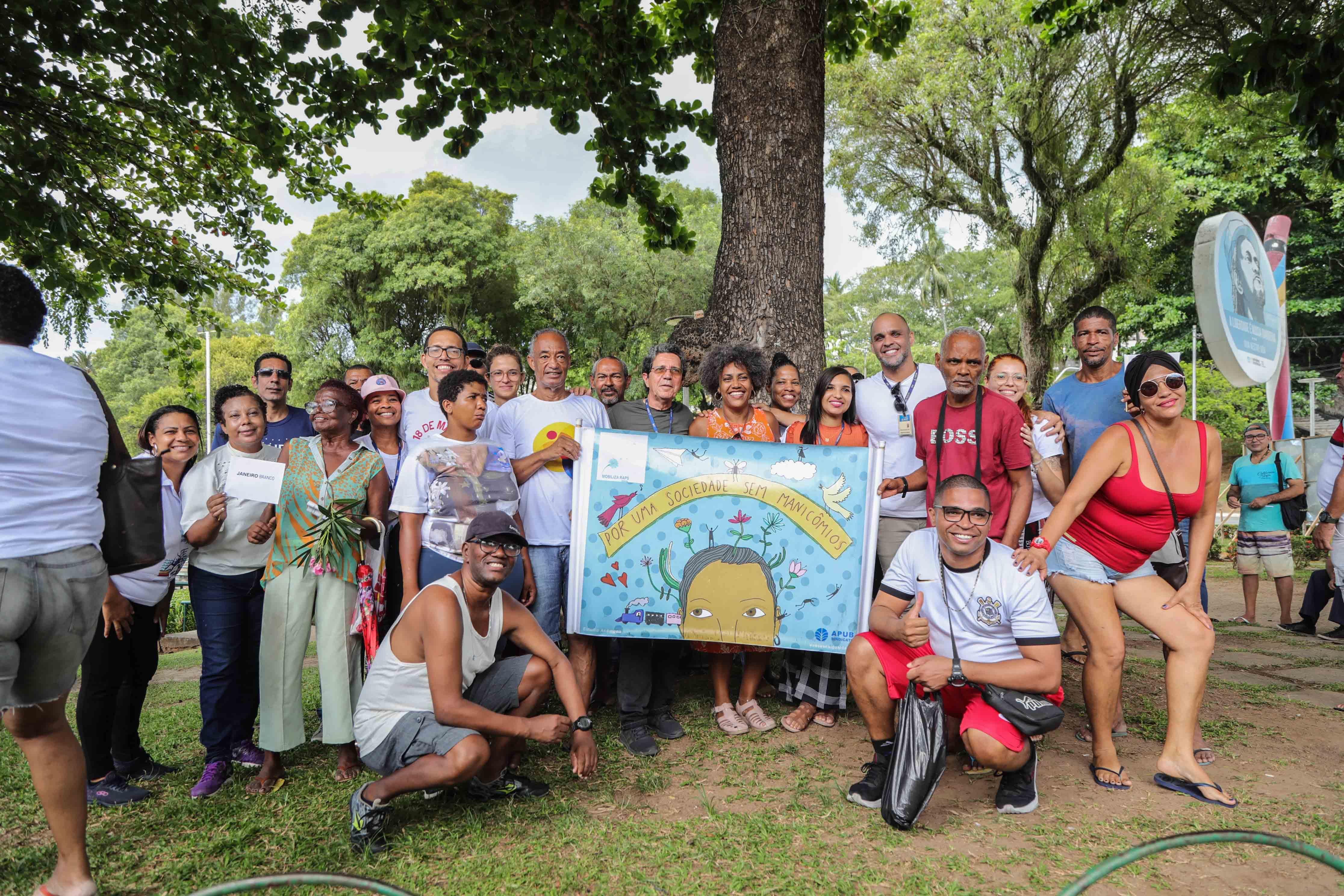 A mobiliza&ccedil;&atilde;o celebra os 25 anos da Lei 10.216, conhecida como Lei da Reforma Psiqui&aacute;trica. | Foto: Bruno Concha/Secom