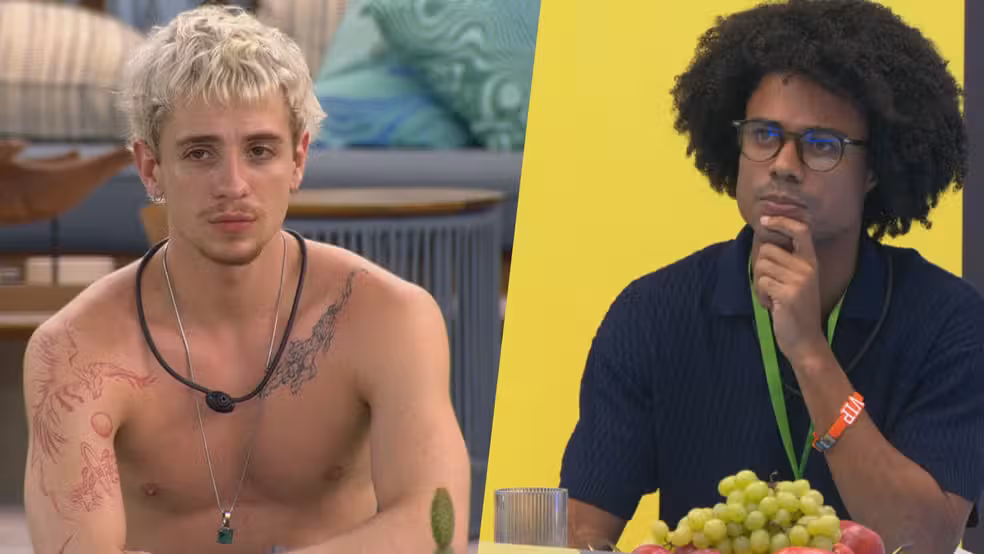 Antes de retornar à casa, Breno receberá a visita de Juliano Floss no Quarto Secreto. | Foto: Gshow