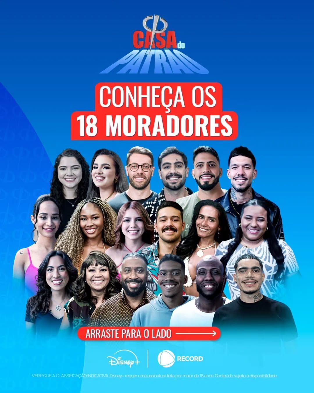 A atra&ccedil;&atilde;o re&uacute;ne 18 participantes an&ocirc;nimos, incluindo dois baianos. | Foto: Divulga&ccedil;&atilde;o