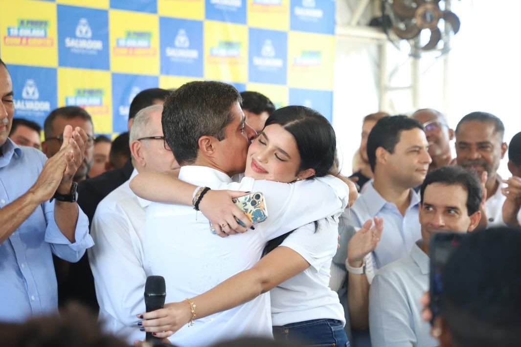 ACM Neto e a filha L&iacute;via | Foto: @livia_s.magalhaes/Instagram