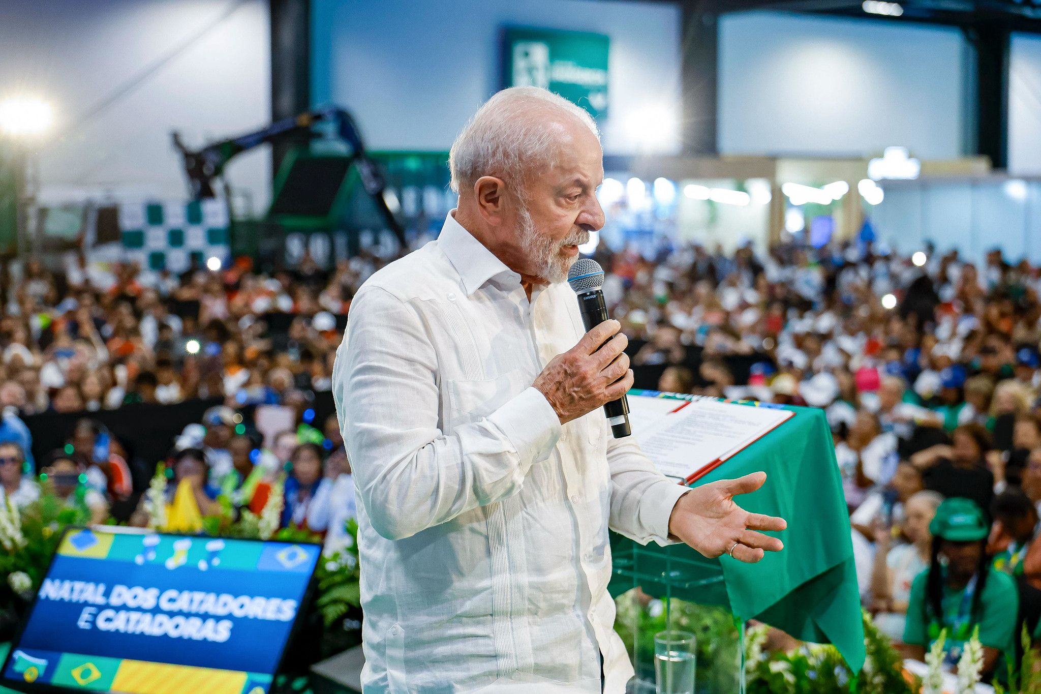 Presidente Lula discursa para multidão em São Paulo | Foto: Ricardo Stuckert / PR