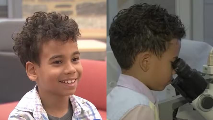 O menino divide salas de aula com calouros cerca de dez anos mais velhos e iniciou neste semestre disciplinas de neurociência. | Foto: Redes Sociais/Page Not Found/Extra