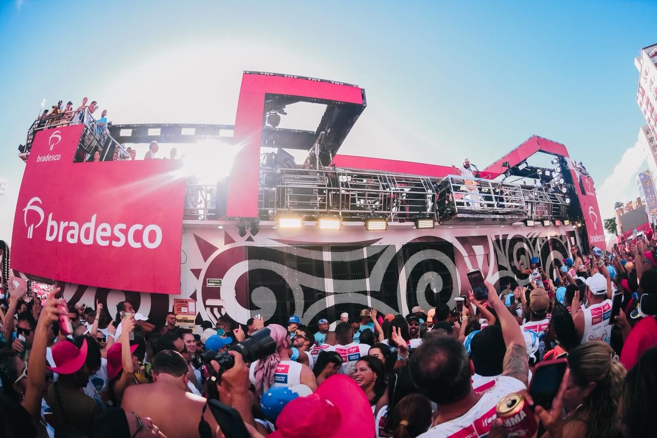 Bell Marques abriu o&nbsp;Carnaval do Circuito Dod&ocirc; (Barra-Ondina) pelo segundo dia consecutivo nesta sexta-feira (13). | Foto: Luan Leite/Ag. F Pontes