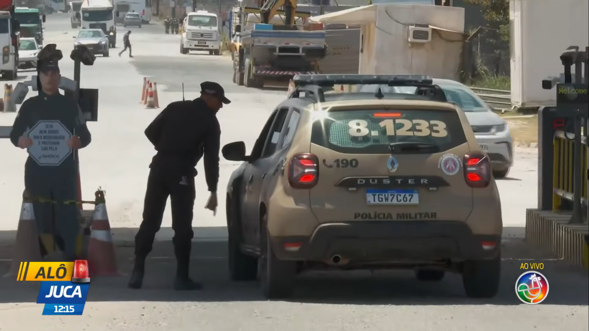 Segundo o sindicato, a queda teria ocorrido de aproximadamente 15 metros. | Foto: Reprodu&ccedil;&atilde;o/TV Aratu