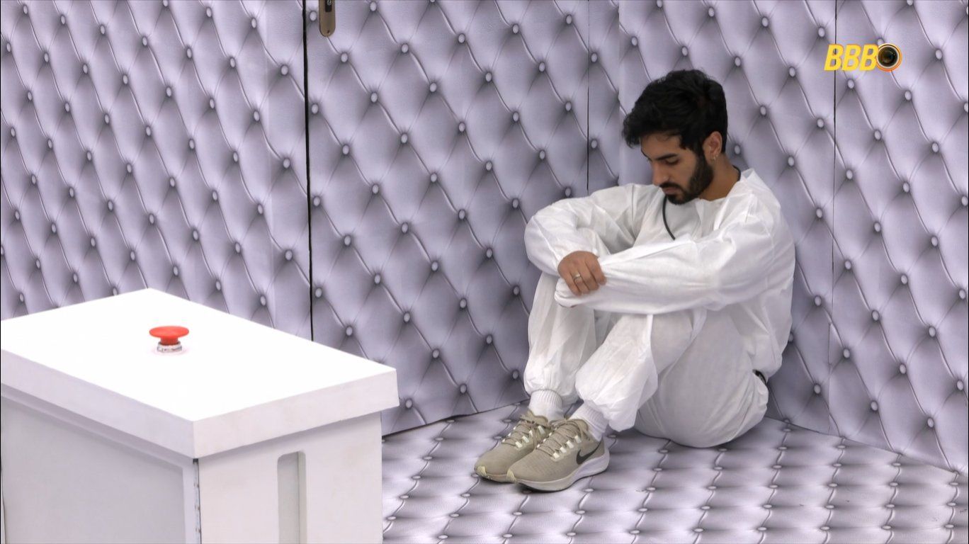 O bot&atilde;o para sair funciona como um gatilho de recompensa imediata para cessar o sofrimento. | Foto: Globoplay