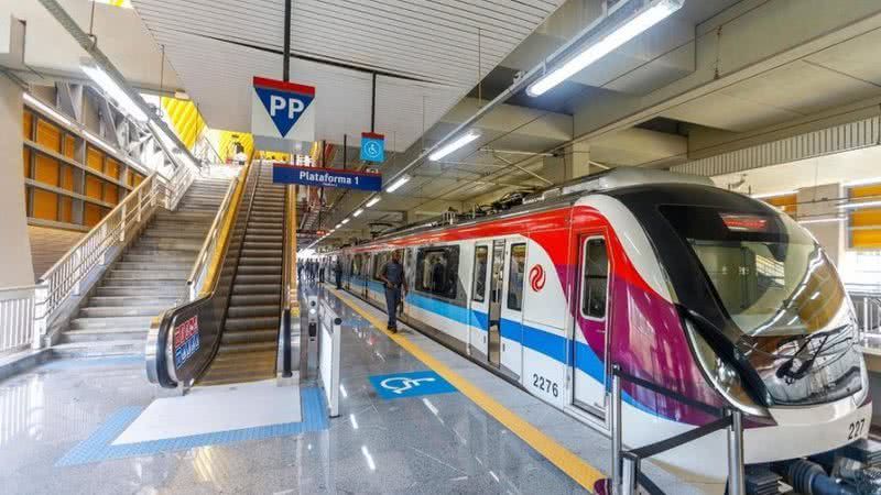 Metr&ocirc; De Salvador. Foto: Divulga&ccedil;&atilde;o