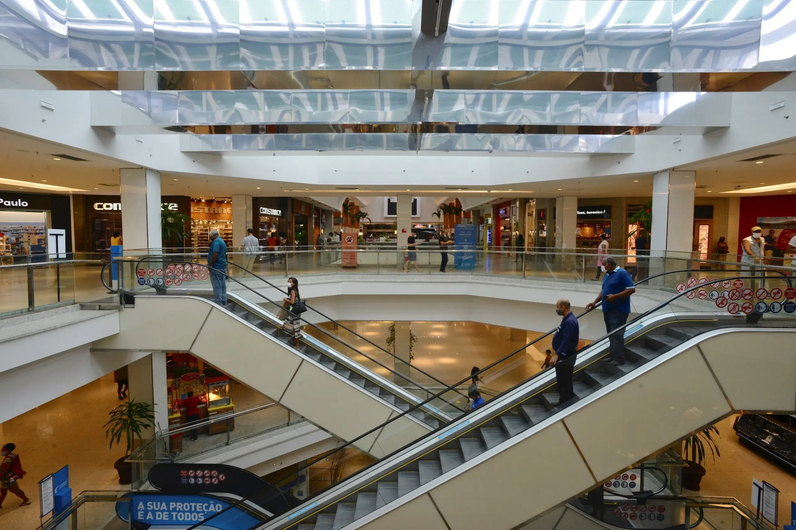 Os hor&aacute;rios de fucionamento dos shoppings tamb&eacute;m ser&atilde;o alterados. | Foto: Divulga&ccedil;&atilde;o