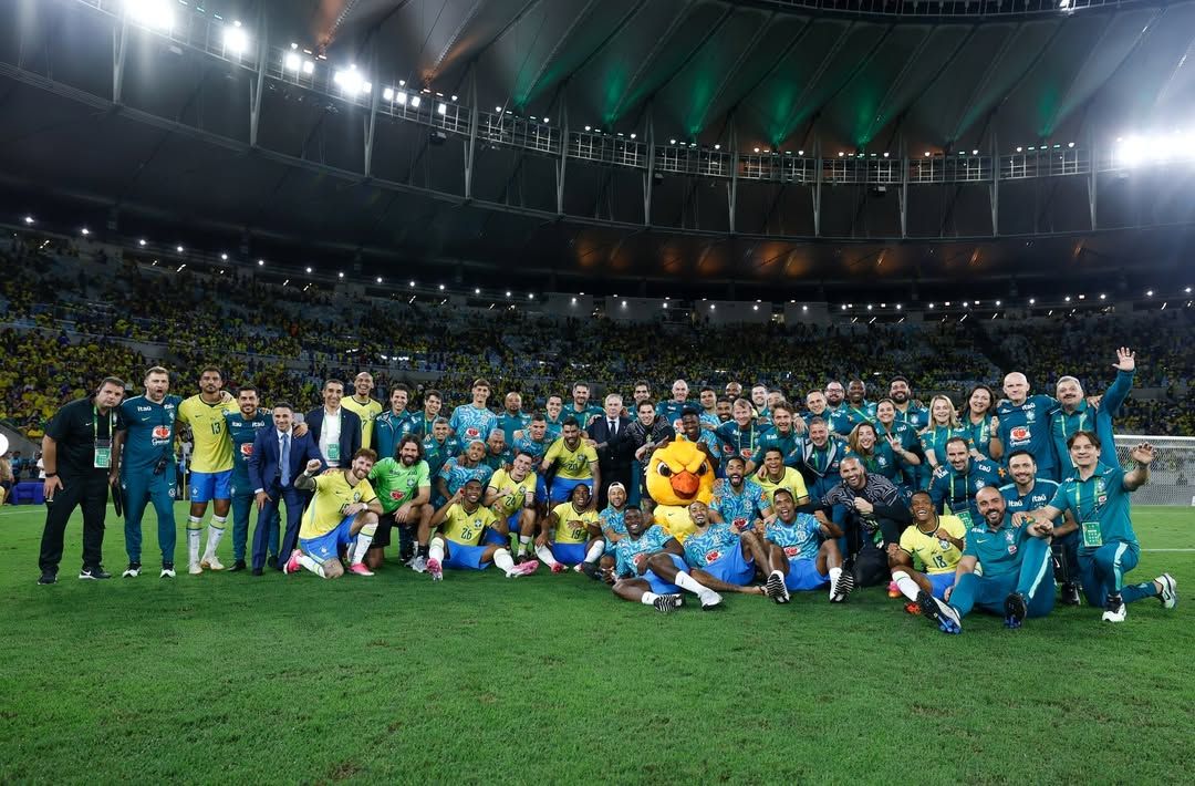 A caminhada da Sele&ccedil;&atilde;o Brasileira em busca do hexacampeonato da Copa do Mundo de 2026 come&ccedil;a neste s&aacute;bado (13). | Foto: CBF