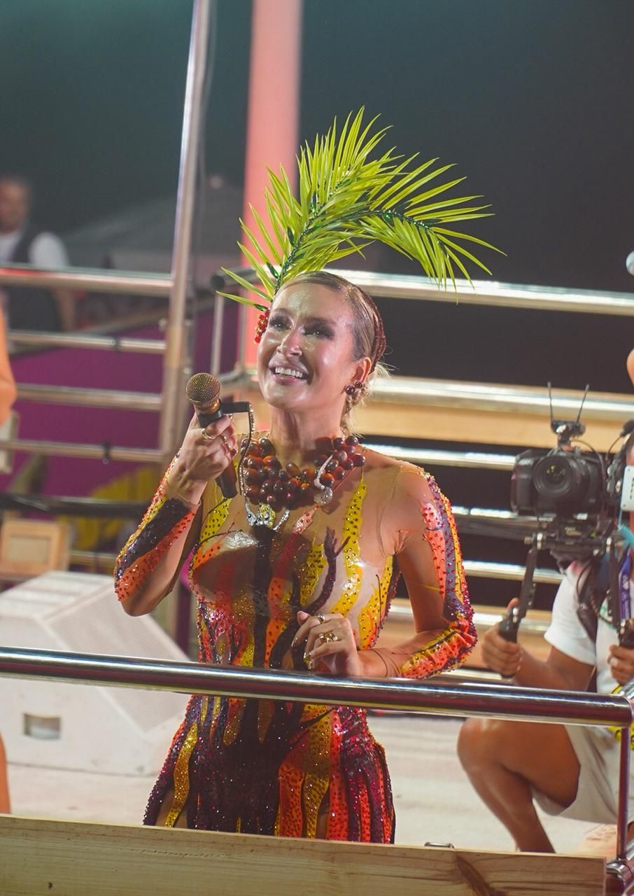 Neste ano, Claudia Leitte adotou como tema de seu Carnaval o conceito especiarias. | Foto: @jacksonmartinsreal/Ag. Fred Pontes
