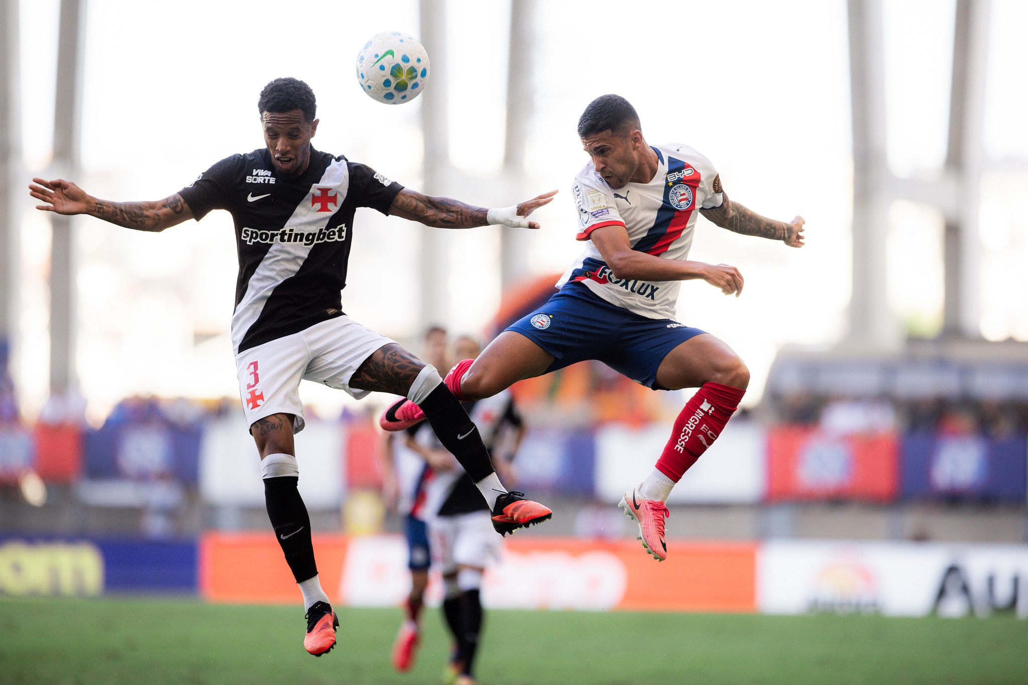 O Bahia ficou no 0 a 0 com o Vasco na tarde deste domingo (9), na Arena Fonte Nova, em Salvador. | Foto: Letícia Martins/EC Bahia