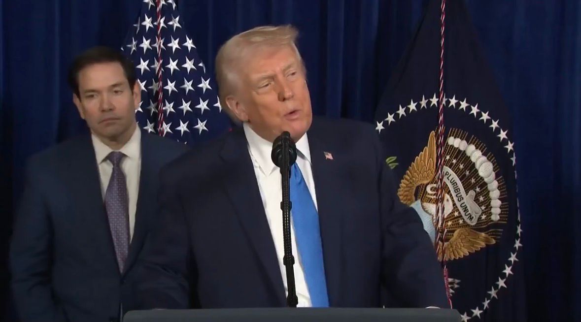 O presidente dos Estados Unidos, Donald Trump, afirmou, neste s&aacute;bado (3), que os EUA passar&atilde;o a governar a Venezuela. | Foto: Redes Sociais