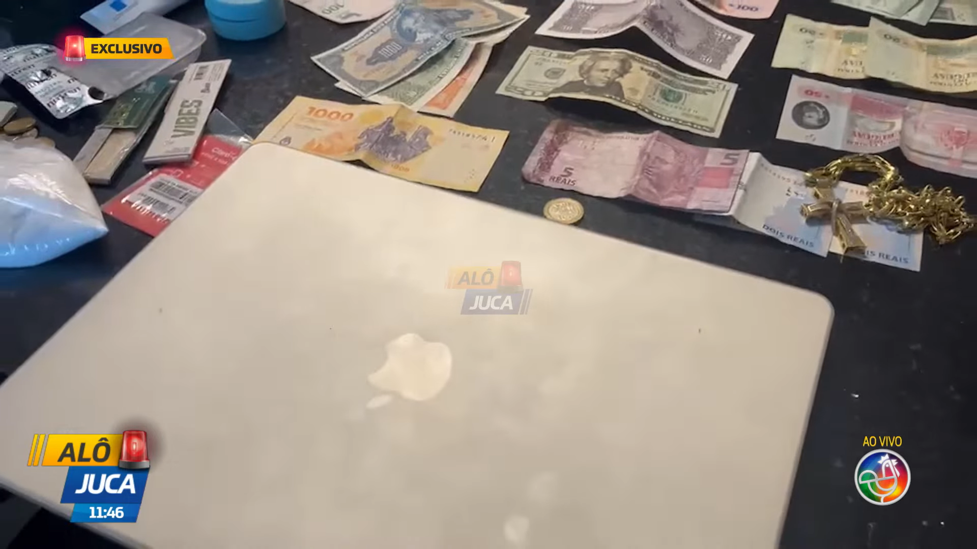 Integrantes do grupo alugavam imóveis de alto padrão em diferentes bairros para utilizá-los como depósitos e pontos de distribuição de drogas. | Foto: Reprodução/TV Aratu