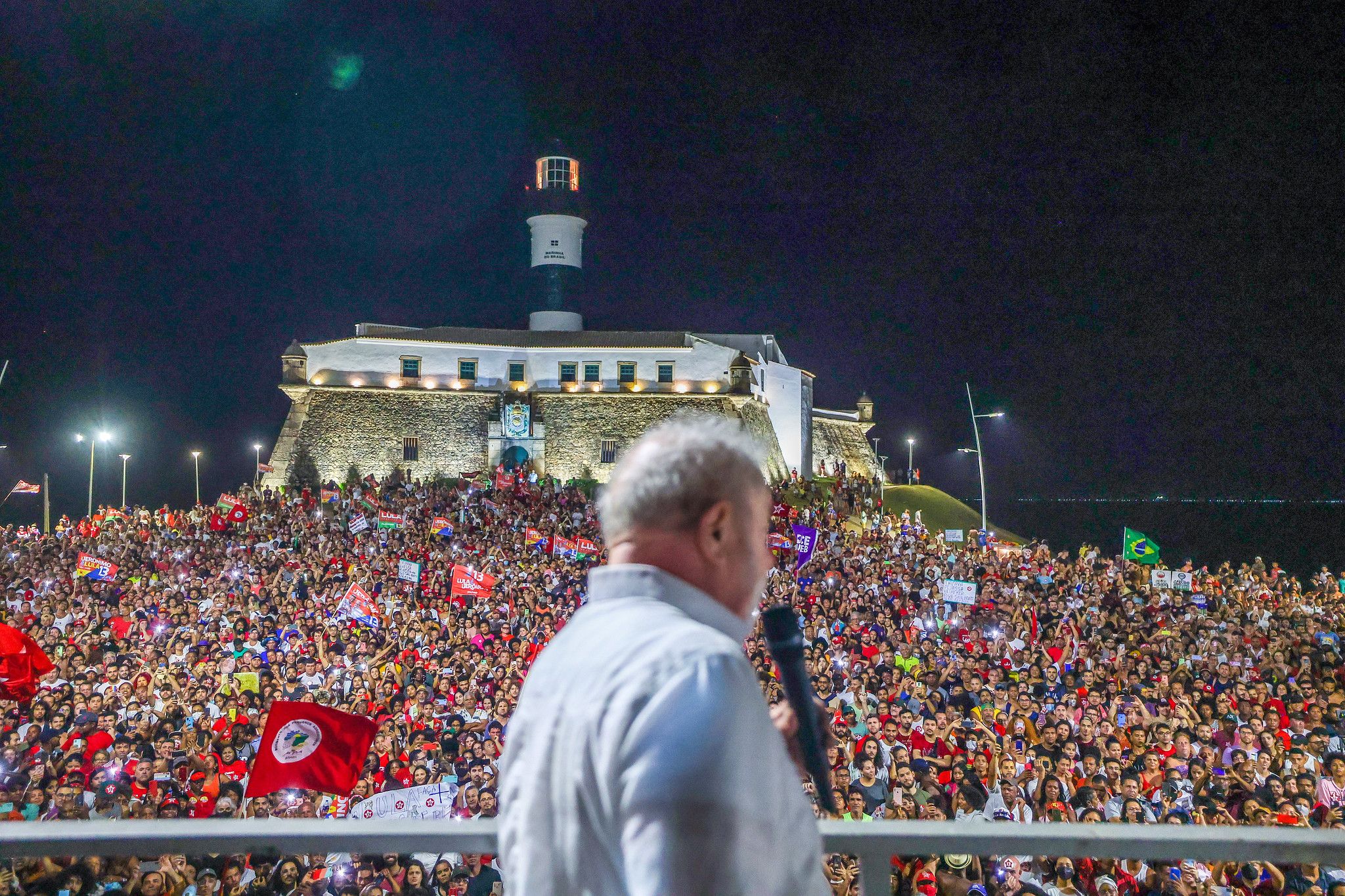 Lula durante visita a Salvador, em 2022 | Foto: Ricardo Stuckert