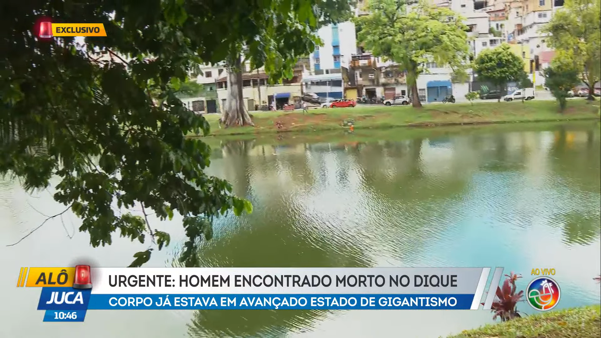 Equipes do Corpo de Bombeiros, da Pol&iacute;cia Militar (PM) e da Guarda Civil Municipal est&atilde;o no local. | Foto: Reprodu&ccedil;&atilde;o/TV Aratu