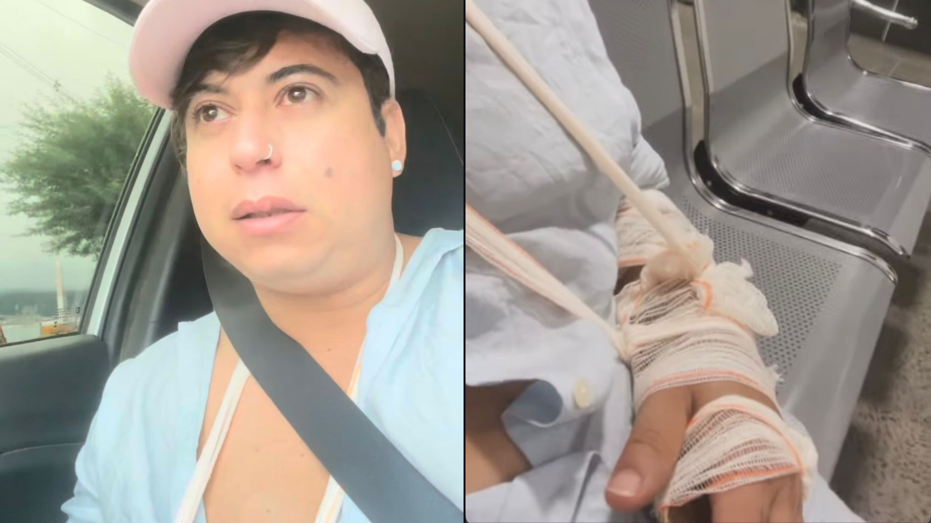 O cantor baiano Erick Woods denunciou ter sido v&iacute;tima de agress&atilde;o durante um show do artista Tayrone. | Foto: Redes Sociais