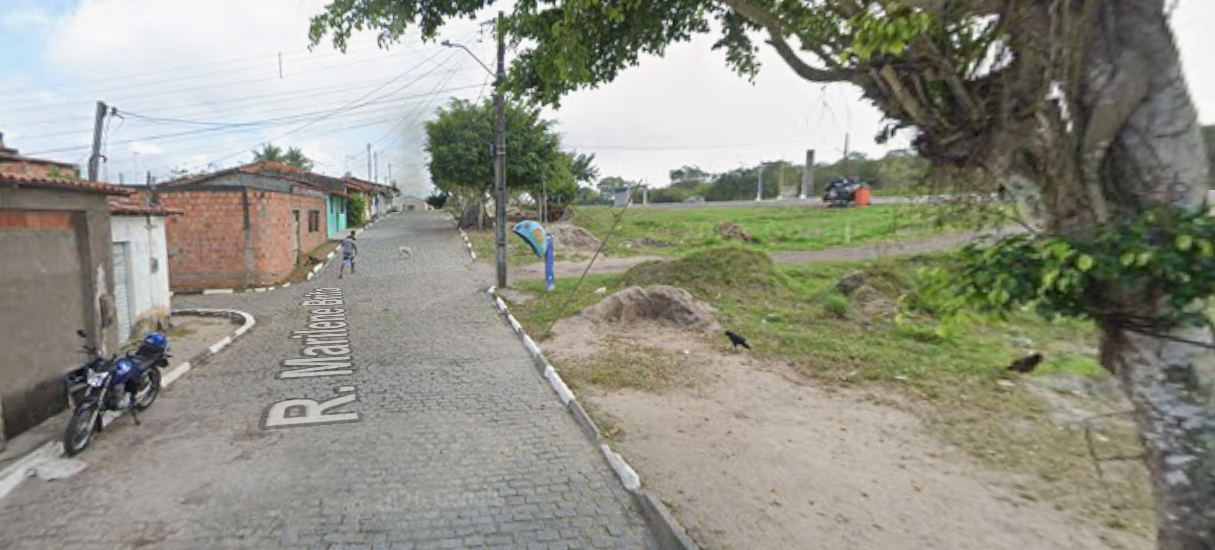 Um homem conhecido como “Pinha” foi morto a tiros na manhã desta terça-feira (16), na localidade de Vila São José, no distrito de Ipuaçu, em Feira de Santana.| Reprodução: Google Street View