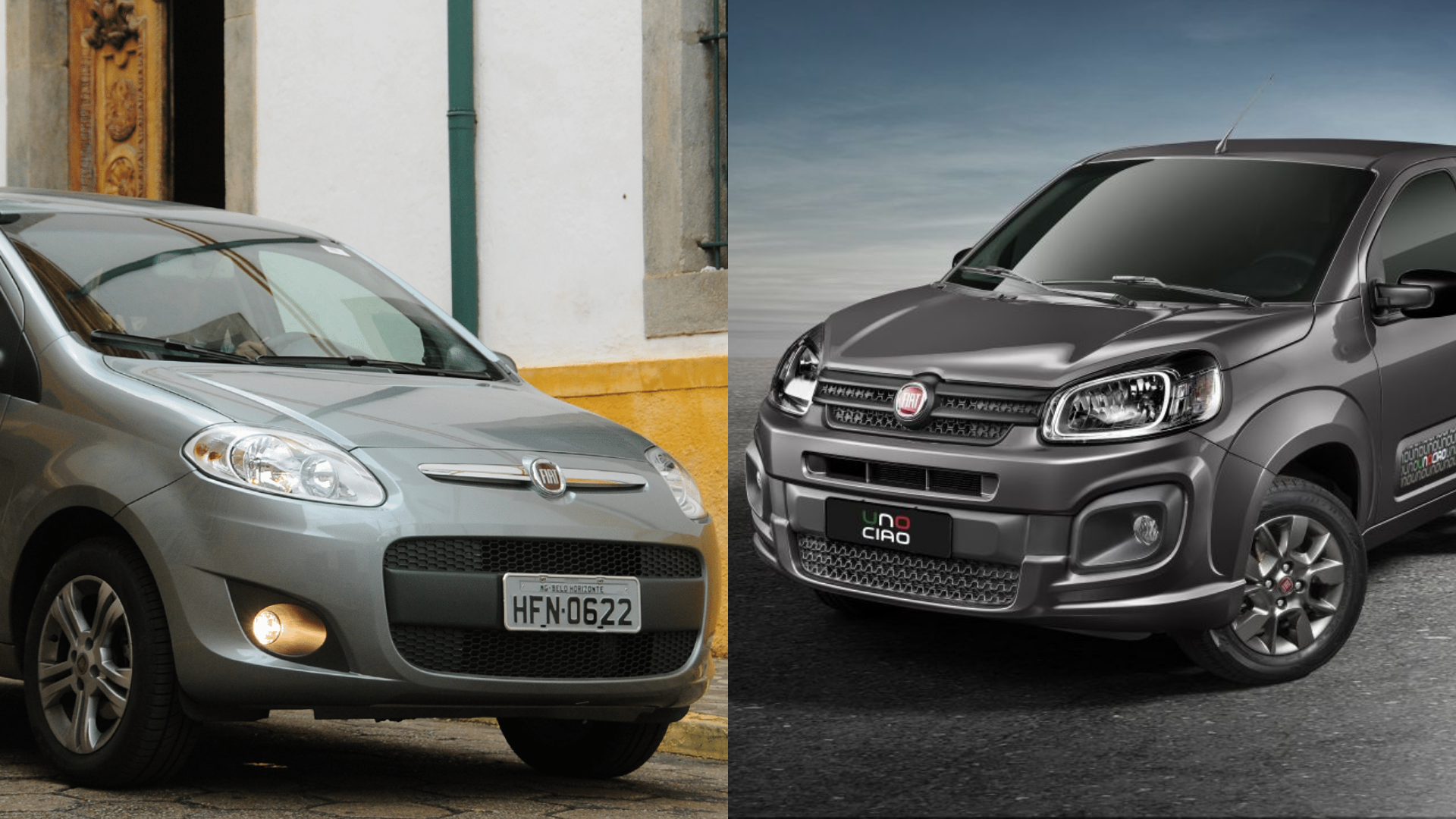 Na segunda posi&ccedil;&atilde;o aparece o Fiat Palio, seguido pelo Fiat Uno. | Foto: Redes Sociais