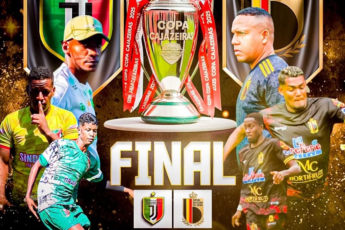 Juventude e Os Belgas disputam final da Copa Cajazeiras 2025. Foto: Divulgação