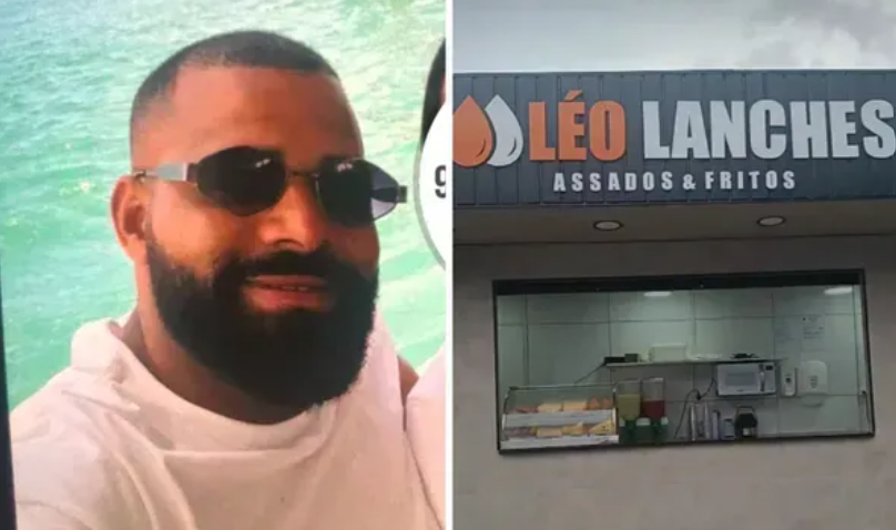 L&eacute;o Lanches, vendedor de lanches morto em S&atilde;o Crist&oacute;v&atilde;o.| Foto: Redes Sociais