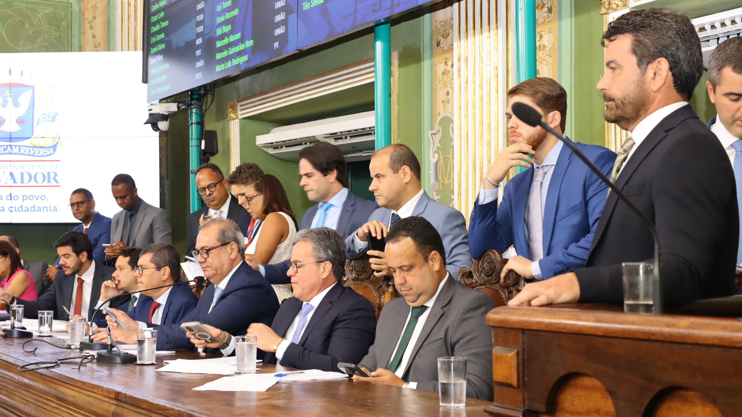 Bruno Reis mantém orçamento de R$ 51,6 milhões para emendas de vereadores | Foto: Antonio Queirós/CMS