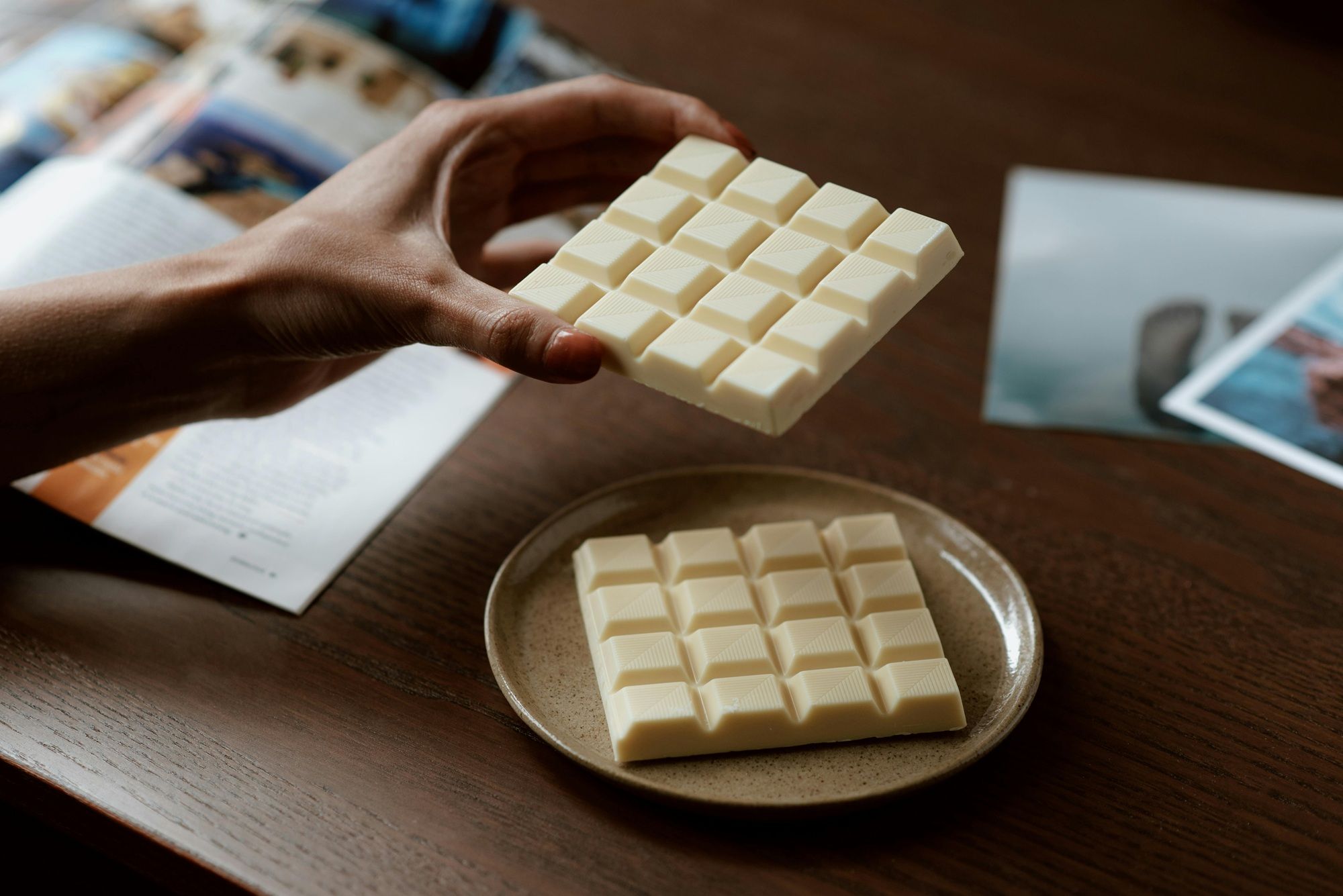 O chocolate branco passa a ser definido como produto isento de corantes. | Foto: Ilustrativa/Pexels