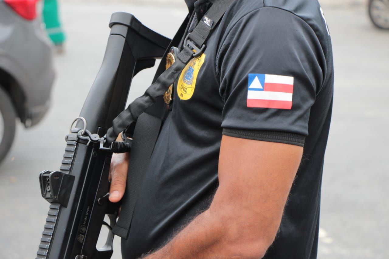 Um homem de 42 anos, investigado pelo crime de estupro de vulner&aacute;vel, foi preso na tarde de ter&ccedil;a-feira (16) na Bahia. | Foto: SSP-BA