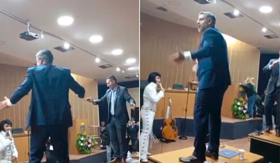 Os Vereadores Caio Salgado (pl) E Rodnei Claudio Alexandre (psd) Subiram Sobre a Mesa Da Presidência