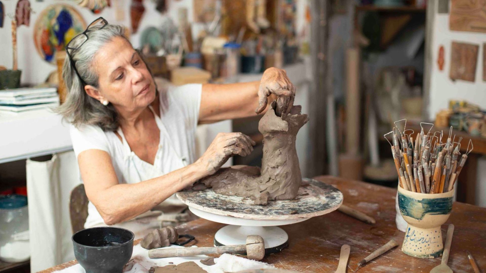 Hilda Salomão celebra 50 anos de arte com exposição gratuita no MAB | Foto: Marta Suzi