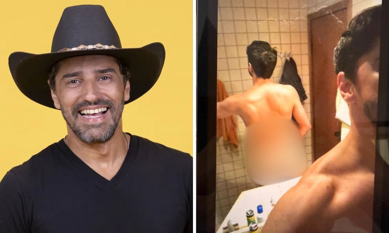 Eliminado do reality show BBB 26 no último domingo (29), Alberto Cowboy virou assunto após ter supostas nudes vazadas. | Foto: Redes Sociais