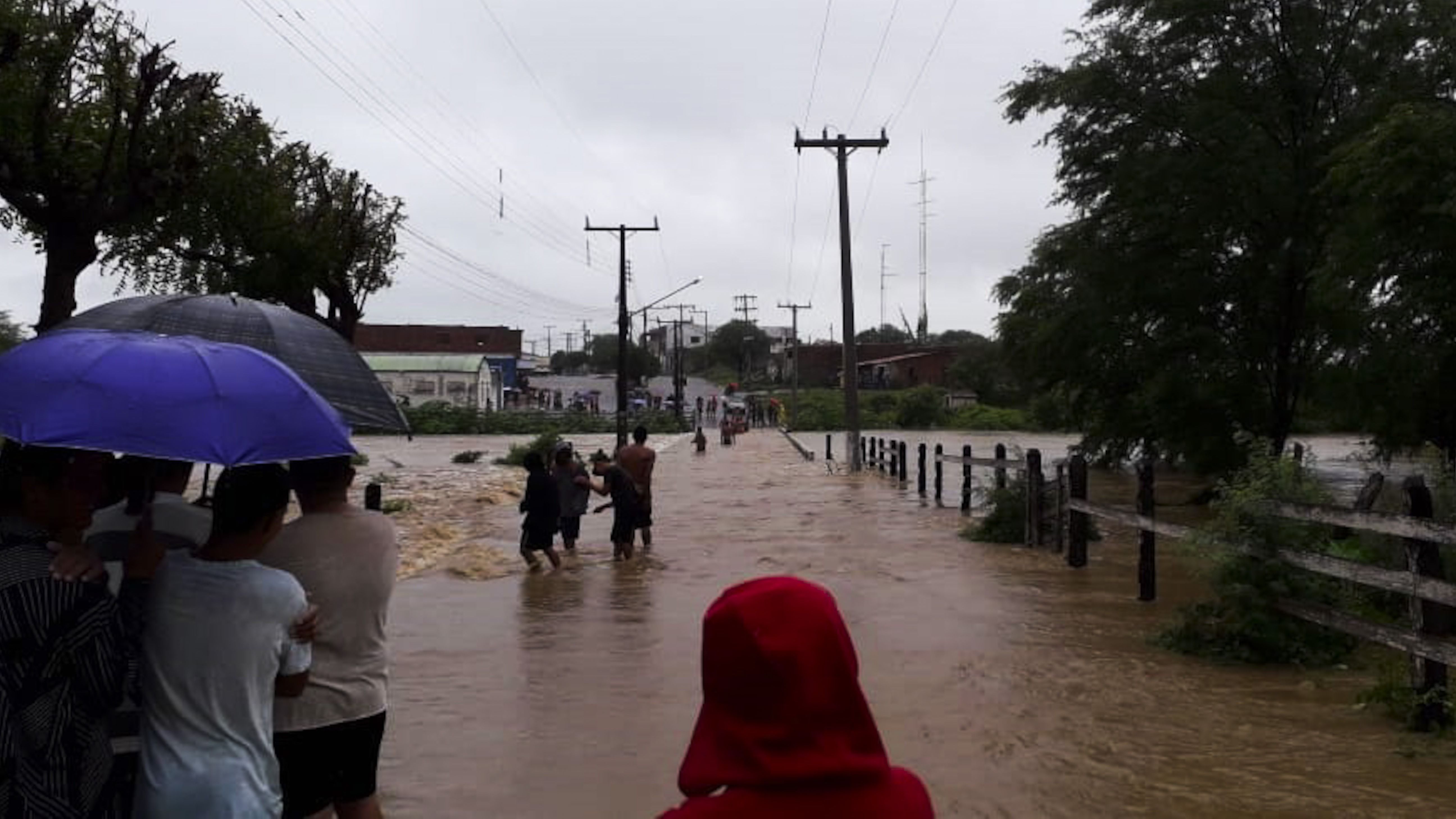 Inmet emite alerta para chuvas intensas na Bahia | Foto: Divulgação/Corpo de Bombeiros de Paulo Afonso