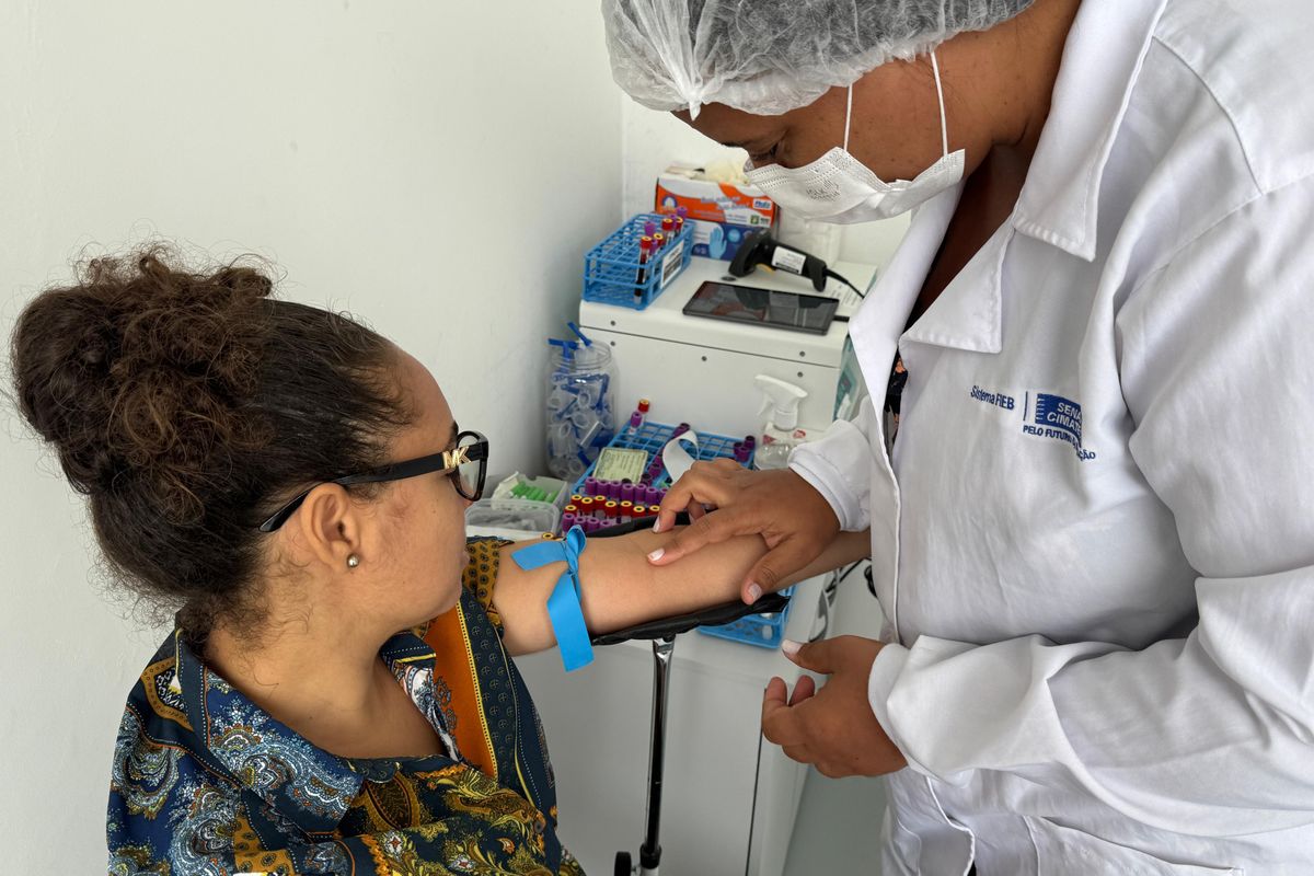 Projeto gen-t do Brasil tem como objetivo construir o maior banco gen&eacute;tico do Brasil e da Am&eacute;rica Latina. Foto: Jo&atilde;o Marcus Moura / Senai Cimatec