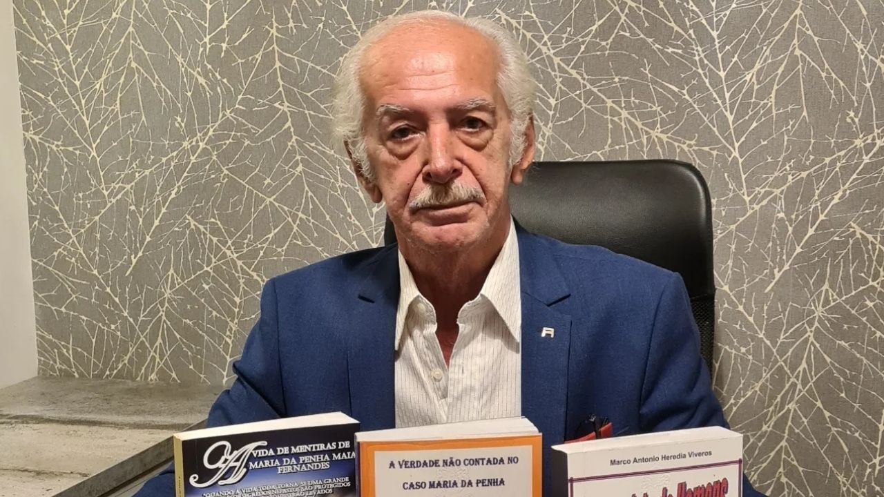 O ex-marido da ativista Maria da Penha Maia Fernandes, Marco Ant&ocirc;nio Heredia Viveiros, foi preso neste domingo (9). | Foto: Redes Sociais