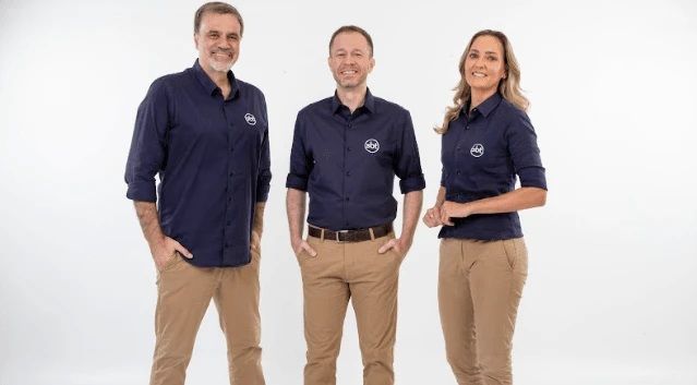Mauro Beting, Tiago Leifert E Nadine Basttos  Lourival Ribeiro Sbt