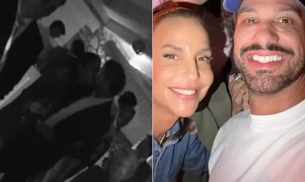 Ivete Sangalo e Tiago Maia foram vistos aos beijos no &uacute;ltimo fim de semana durante um casamento realizado na It&aacute;lia. | Foto: Redes Sociais
