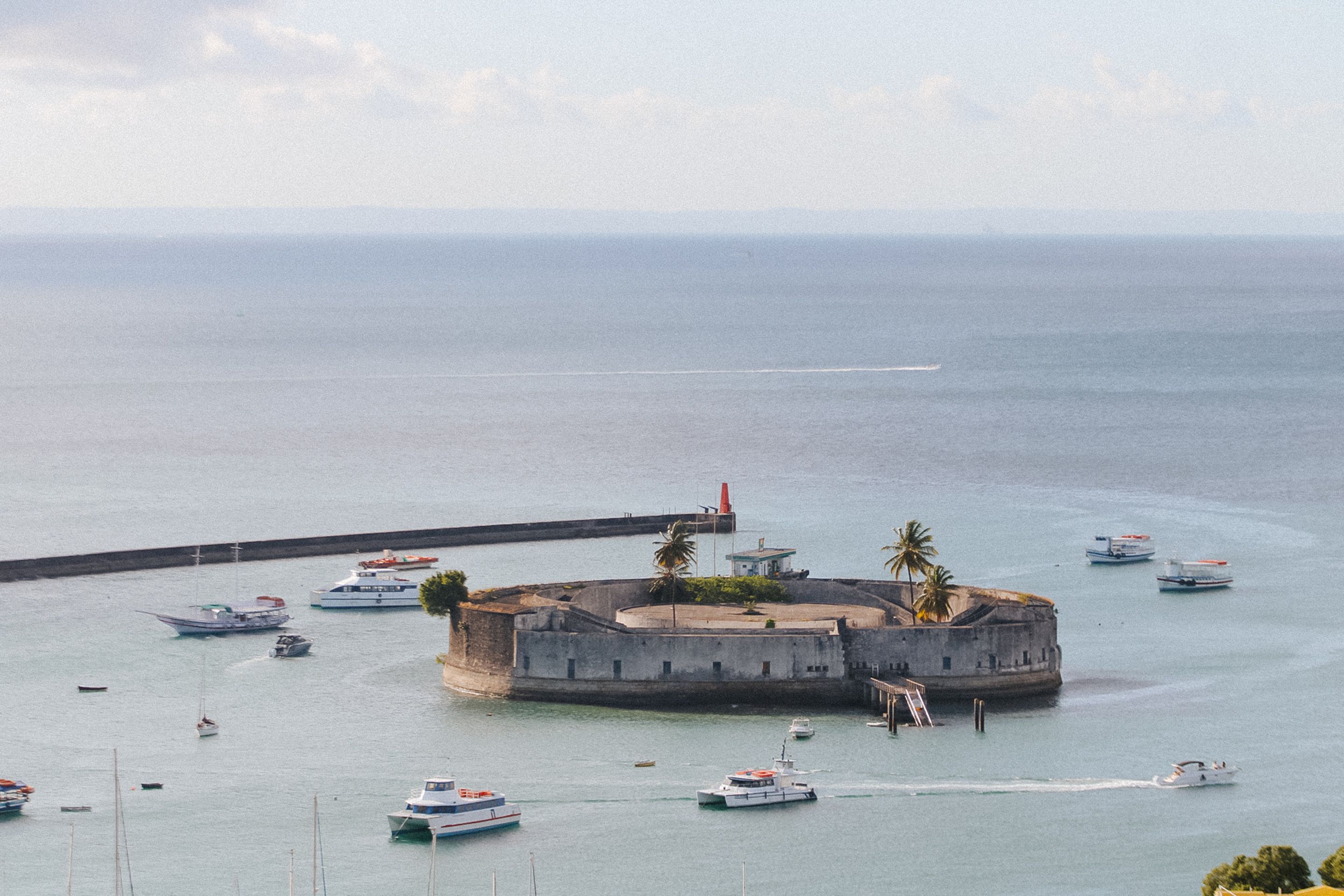 O Forte S&atilde;o Marcelo, um dos principais cart&otilde;es-postais hist&oacute;ricos de Salvador, est&aacute; mais perto de voltar a receber visitantes. | Foto: Ilustrativa/Pexels