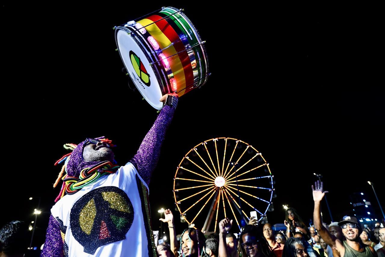 O afastamento de Lazinho foi divulgado oficialmente pelo Olodum na &uacute;ltima segunda-feira (29). | Foto: Bruno Concha/Secom PMS