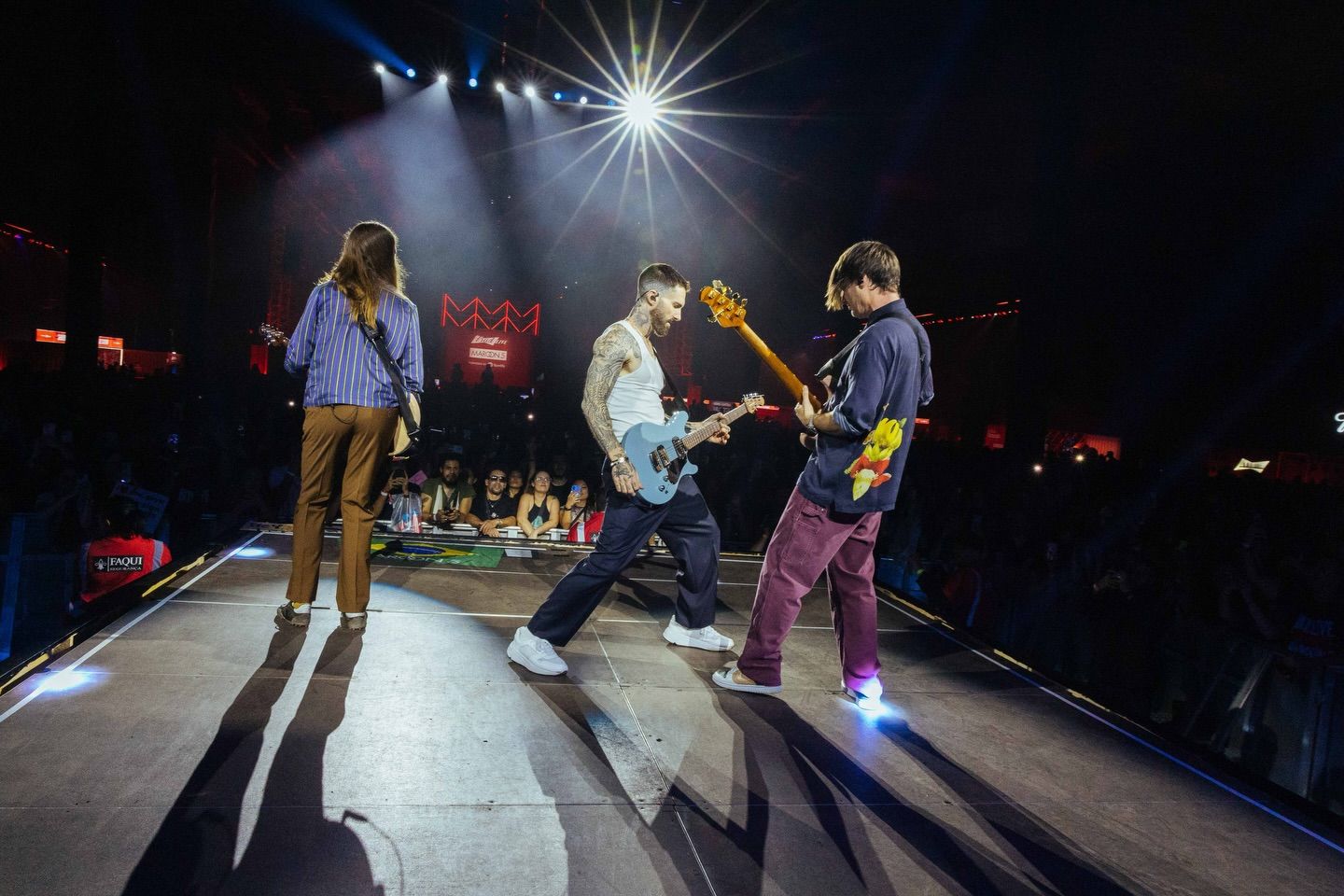 Na quinta-feira (10), o funcionamento do metr&ocirc; ser&aacute; ampliado at&eacute; 1h de sexta-feira (11) devido ao show de Maroon 5. | Foto: Redes Sociais