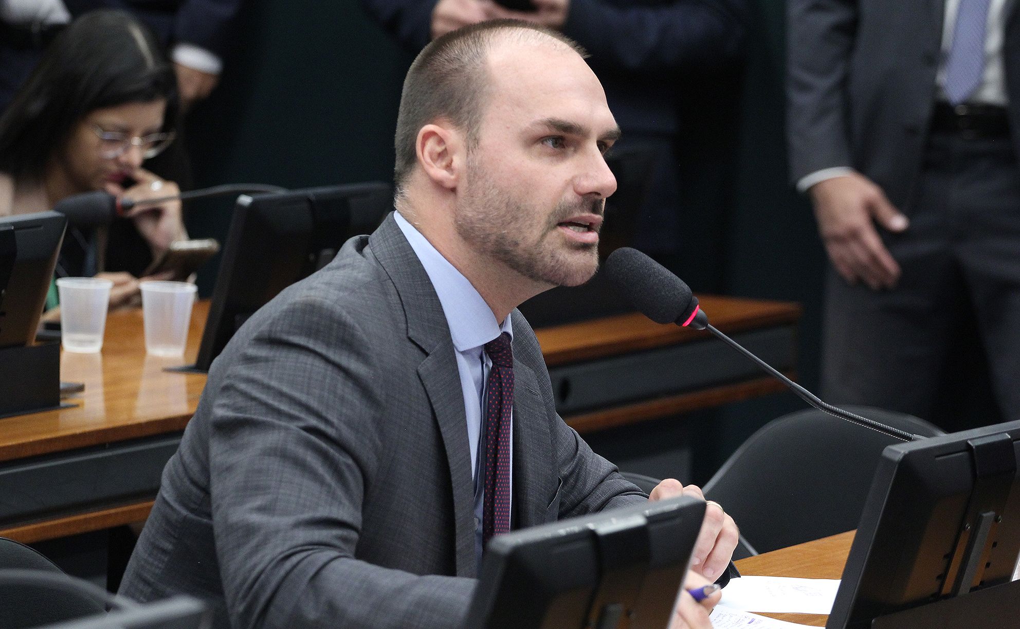 Eduardo Bolsonaro vive, atualmente, nos Estados Unidos | Foto: Vinicius Loures/Câmara dos Deputados