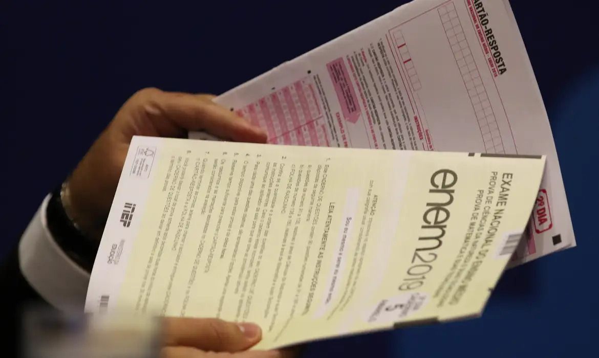 Provas do Exame Nacional do Ensino Médio. Foto: Fabio Rodrigues Pozzebom / Agência Brasil