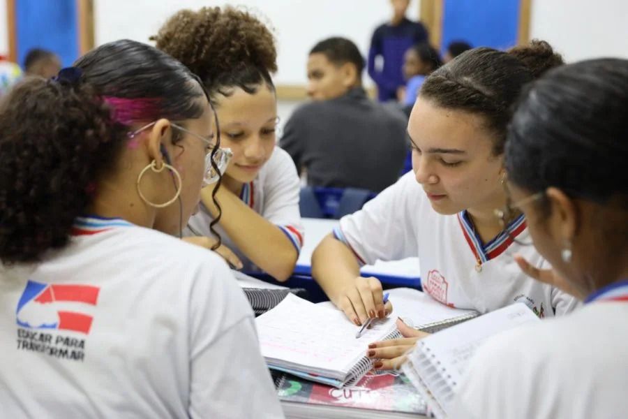 Programas do governo da Bahia para a educação visam a formação integral dos estudantes. Foto: Mateus Pereira / GOVBA